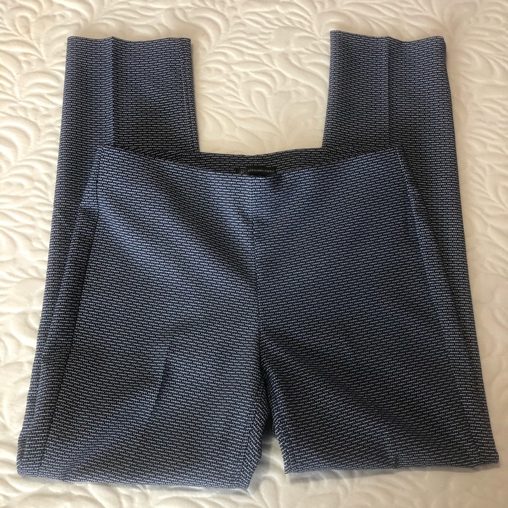 Adrianna Papell Dress Pants Blue & White Size:6
